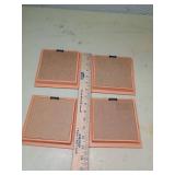 French Country Rooster Wall Art Set of 4