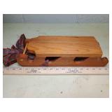 Handcrafted Wooden slay