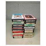 1970s-80s Country & Pop 8-Track Tape Collection