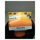 Philips RG6 Coaxial Cable 100ft