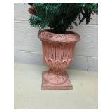 Artificial Christmas Tree in Decorative Urn