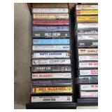 Cassette cabinet, completely full of cassettes