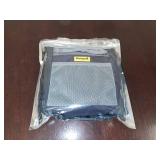 Dog Treat Pouch with Magnetic Closure 4-Cup Silicone Bag Fanny Pack Holder with Clicker 4 Ways to Wear Front Pocket Fits All Phones Ideal for Leash, Pet Walking and Training Blue