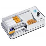 Electric Cigarette Rolling Machine Cigarette Injector Machine with Automatic Counter for Size of Tubes Regular Size 0.31