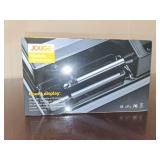 Electric Cigarette Rolling Machine Cigarette Injector Machine with Automatic Counter for Size of Tubes Regular Size 0.31