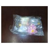 4 Pcs Hamster Taba Squeeze Toys, Cute Soft Big Squishy Hamsters Fidget Toy for Stress Relief Sensory Anxiety Parties Gifts Adults Kids Pinch Families