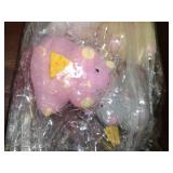 4 Pcs Hamster Taba Squeeze Toys, Cute Soft Big Squishy Hamsters Fidget Toy for Stress Relief Sensory Anxiety Parties Gifts Adults Kids Pinch Families