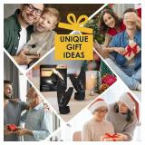 HANPURE Rechargeable LED Flashlight Gloves Stocking Stuffers for Adults Men Christmas Birthday Gift Idea for Dad Husband Him Boyfriend Car Guy Waterproof Lighted Gloves for Repairing Fishing Camping