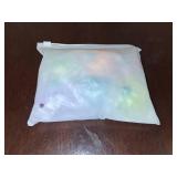 6 Pack Halloween Pumpkin Stress Balls Fidget Toys, Glitter Squishy Squeeze Ball Stress Relief Toys for Kids Girls Boys Party Favors Hallowen Treat Bags