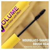 Bubble Mascara, Well-Defined Lashes And Enhances The Natural Look, Waterproof, Smudge-Proof, Waterproofcan Be Layered To Boost Curl (2PCS)