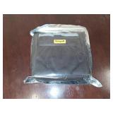 Dog Treat Pouch with Magnetic Closure 4-Cup Silicone Bag Fanny Pack Holder with Clicker 4 Ways to Wear Front Pocket Fits All Phones Ideal for Leash, Pet Walking and Training Black