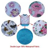 Waterproof Adult Bibs for adults Eating Cloth for Elderly Seniors and Disabled Terry bib Clothing Protectors