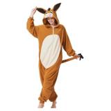Adult Donkey Onesie Halloween Costume Cozy Animal Cosplay One-Piece Pajamas for Women and Men
