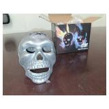 Refractory Materials Fireproof Imitated Human Fire Pit Skull Gas Log for NG, LP Wood Fireplace, Firepit, Campfire BBQ SINGLE