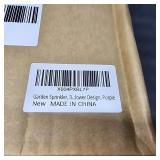 Rotating Flower Garden Sprinkler for Yard, Adjustable Spray Modes, Large Area Coverage, Easy Hose Connection, Red, Pink