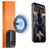 Magnetic Phone Holder for Gym, Strong Magnetic Phone Mount, 360  Rotation Cell Holder Compatible with Magsafe iPhone, Gym Essentials Accessories for Workouts
