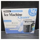 Ice Machine Cleaner Descaler Tablets-36Pack Ice Maker Cleaner Compatible with Frigidaire, Opal, GE Profile, Kitchenaid, Nickel Safe Scale Remover for Countertop, Nugget Ice Makers