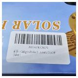 Solar Flag Pole LED Light, New Flag Pole Ball Topper Ornament for 15-25 Ft Poles,100% Coverage Flag Pole Light Solar Powered,12 Hours Dusk to Dawn Auto On/Off (Silver)