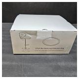 4 Pack Bar Stools Leg Protectors Ring, Non Slip Silicone Chair Leg Floor Protector, Pads Bottom Protect Wooden Floor No Scratches No Noise Anti-Slip, Stretchable Fits 14.5" to 16.5" Chair Base, Black