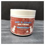 Premium Glucosamine Chewable for Dogs - Hip & Joint Supplement Dog Chews with Chondroitin MSM Omega-3 Support Mobiltiy and Joint Pain Comfort Improve Flexibility, Beef Flavor 100 Soft Treats