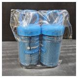 YQXCC Cooling Towel | 2 Pack 47"x12" | Ice Cool for Neck | Soft Breathable Microfiber Chilly | for Yoga, Golf, Gym, Camping, Running, Workout & More Activities