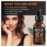 Batana Oil for Hair Growth - Organic Batana Oil for Hair Growth All Types from Honduras, Hair Growth Oils for Growth & Treatment|Enhances Radiance & Nourishment Hair Oil