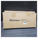 Professional Window Cleaning Kit 14IN, with Silicone Squeegee Blade, Microfiber Scrubber & Cloth, Windows Cleaning Tools, All-in-one Window Washing Supplies, Commercial & Household Use