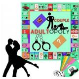 Couple Adultopoly Board Game,Relationship Conversation Cards Game,Adult Game Night for Romantic Date Nights with Player Dares Dating Bonding Couples Game for Night Clubs,Bedroom Games for Couple
