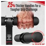 FitBeast Forearm Strengthener & Forearm Exerciser, Wrist Roller with Thicker Handle, Forearm Strength Trainer with Adjustable Strap - Ideal for Grip Strength, Muscle Building, Rehabilitation