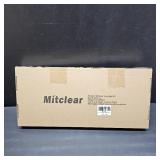 Professional Window Cleaning Kit 14IN, with Silicone Squeegee Blade, Microfiber Scrubber & Cloth, Windows Cleaning Tools, All-in-one Window Washing Supplies, Commercial & Household Use