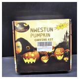 Pumpkin Carving Kit Halloween, Pumpkin Carving Tools for Kids, Safe & Easy & DIY Pumpkin Carving Set for Halloween Decoration Jack-O-Lanterns, Gift for Halloween (24Pcs)