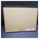 KAIRNE Halloween Wall Art, Trick or Treat Poster, Inspirational Quotes Picture (12x16inch, Framed) - Happy Halloween Home Sign Art Prints - Indoor/Outdoor Room Decor