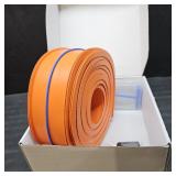 Flexible Race Track Toys for Kids 15 Ft with 4 Cars & Suction Cups, Portable Double Lane Racetrack Compatible with Hot Wheels & 1/64 Diecast Cars, Fun Car Ramp Track Set for Ages 3+(Orange & Blue)