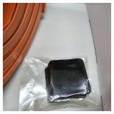 Flexible Race Track Toys for Kids 15 Ft with 4 Cars & Suction Cups, Portable Double Lane Racetrack Compatible with Hot Wheels & 1/64 Diecast Cars, Fun Car Ramp Track Set for Ages 3+(Orange & Blue)