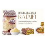 Kataifi for Dubai Chocolate,(14.4 oz - 0.9 lb) oz Dried & Chopped Shredded Phyllo Dough, Natural Kataifi Shredded Fillo Dough