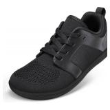 mysoft Women s Wide Toe Box Barefoot Shoes  Zero Drop Minimalist Sneakers with Removable Insole for Bunions, Walking & Training 8W