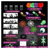 Letapapa Halloween Crafts for Kids, 4 PCS Mason Jar with Accessories for DIY Craft, Art Party Favor Supplies, Halloween Decoration Trick or Treating, Classroom Art Activities