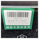 Aquarium Kit 1 Gallon Betta Fish Tank Self Cleaning Fish Tank with Filter, Inverter Pump, Double Filter Sponge, Onyx Stone - Ideal Fish Tank Starter Kit