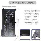 BI03XL ON03XL Laptop Battery Compatible for HP Pavilion X360 13-u000 M3-m000 M3-U001DX Stream 14-ax000 14-ax010wm 14-ax020wm 14-ax030wm Series HSTNN-UB6W 844203-855