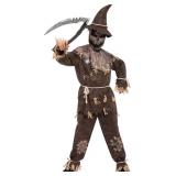 Spooktacular Creations Halloween Boys Scarecrow Costume, Kids Scary Scarecrow Dress-up for Role-Playing. Small 5 to 7 year