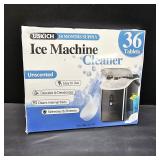 Ice Machine Cleaner Descaler Tablets-36Pack Ice Maker Cleaner Compatible with Frigidaire, Opal, GE Profile, Kitchenaid, Nickel Safe Scale Remover for Countertop, Nugget Ice Makers