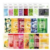 22PCS Face Mask Set,Moisturizing Facial Sheet Mask,Hydrating Face Mask Skin Care