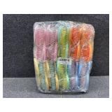 20 Pieces Mini Wet Hair Brush, Travel Detangling Brush, for Most Hair Types, with Ease Knots Without Tears or Breakage, Multicolor