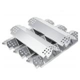 Nexgrill Heat Plates Replacement 5 Pack - Stainless Steel Burner Covers for 5 Burner Gas Grills, Compatible with 720-0830H, 720-0888N, 720-0882A, 720-0898