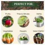 InstaSoil  Nutrient-Rich Potting Soil for Indoor/Outdoor Plants   Compressed Coco Coir  Just Add Water - Expands to 15 Gallons in 5 Minutes - Perfect for Herbs, Vegetables & Microgreens (10lb Block)