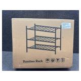 Z&L HOUSE 3-Tier Shoe Rack for Closet, Stackable Shoes Rack Organizer Free Standing Shoe Shelf for Entryway and Closet Hallway, Multifunctional Bamboo Rack in Different Combinations (3-Tier)