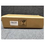 Yesesion Clear Plastic Cable Organizer Box with Adjustment Compartments, Desk Accessories Storage Case with 10 Wire Ties for Drawer, Office Supplies, Electronic Management, Battery and Charger