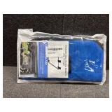 Side Window Sunshade for Jeep Wrangler,Driver Window Sun Shade for Jeep Roll Bar,Breathable Mesh Window Shade,Featuring Eyewear Clip System,Blue