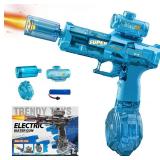 Electric Water Gun for Adults Kids,Automatic Electric Squirt Gun with Light Up,28-32 FT Range Water Pistol Blaster Soaker Water Blaster for Age 3-12, Summer  Beach Swimming Pool Outdoor Water Toy