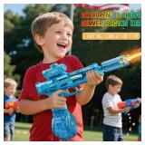 Electric Water Gun for Adults Kids,Automatic Electric Squirt Gun with Light Up,28-32 FT Range Water Pistol Blaster Soaker Water Blaster for Age 3-12, Summer  Beach Swimming Pool Outdoor Water Toy